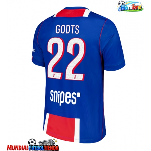 Camiseta Paris Saint-Germain Mika Godts #22 Primera Equipación Replica 2026-27 mangas cortas